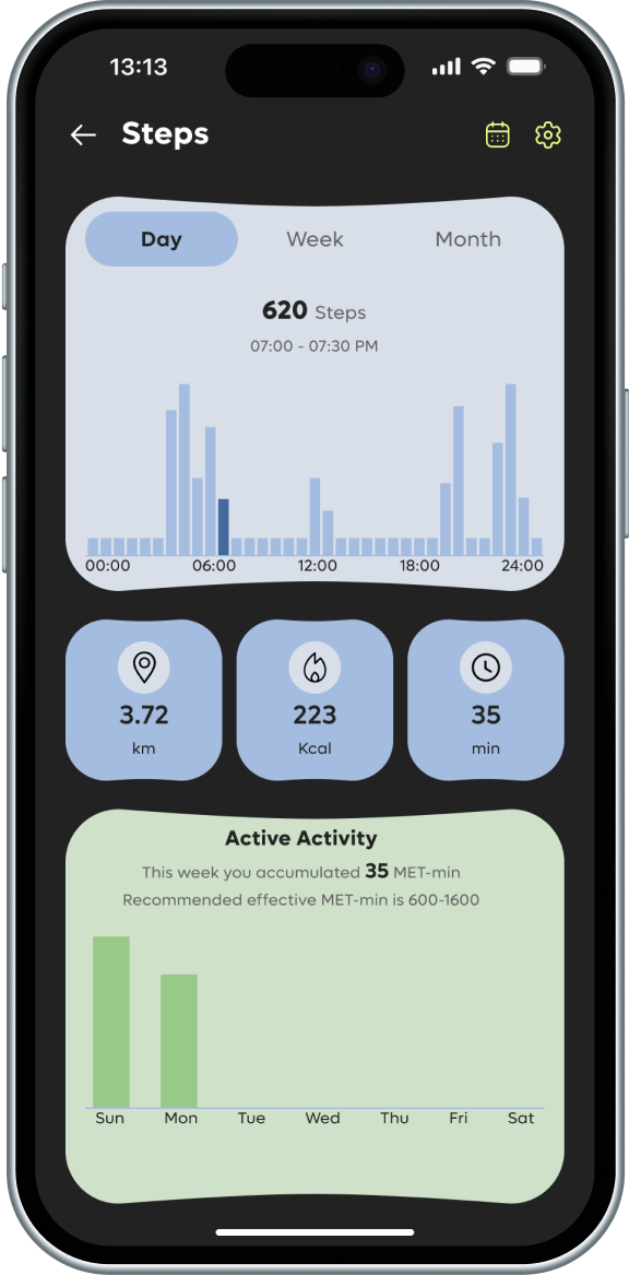 App screen 1